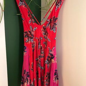 Bohemian Free People Mini Dress